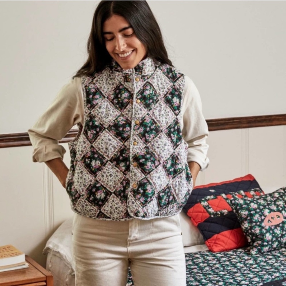 Clare V. Timothe Quilted Vest